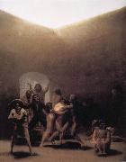 Francisco Goya Corral de Locos oil on canvas